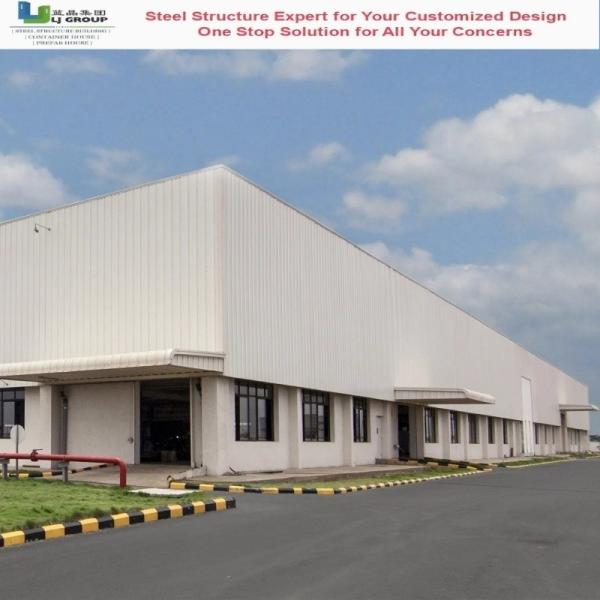 Prefabricated Steel Structure Warehouse with Custom Design