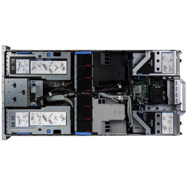 Dell PowerEdge R760xa 2U Rack Server with 5th Gen Intel Xeon Scalable Processor, 32 DDR5 DIMM Slots, and Up to 122.88 TB Storage
