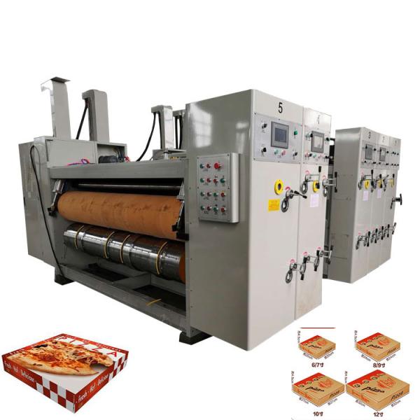 Small Carton Slotting Diecutting Corrugated Box Printing Machine 5colors Automatic
