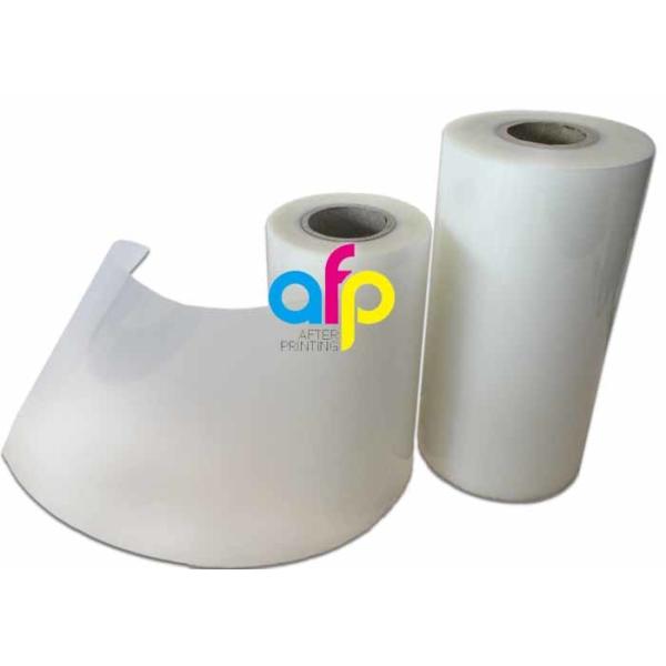 75 Mic Roll Laminating Film Genuine / Real Matte Polyester Material