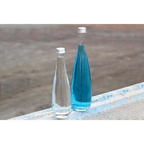 пустые стеклянные бутылки вина 300ml, стеклянный напиток разливают уникальный дизайн по бутылкам