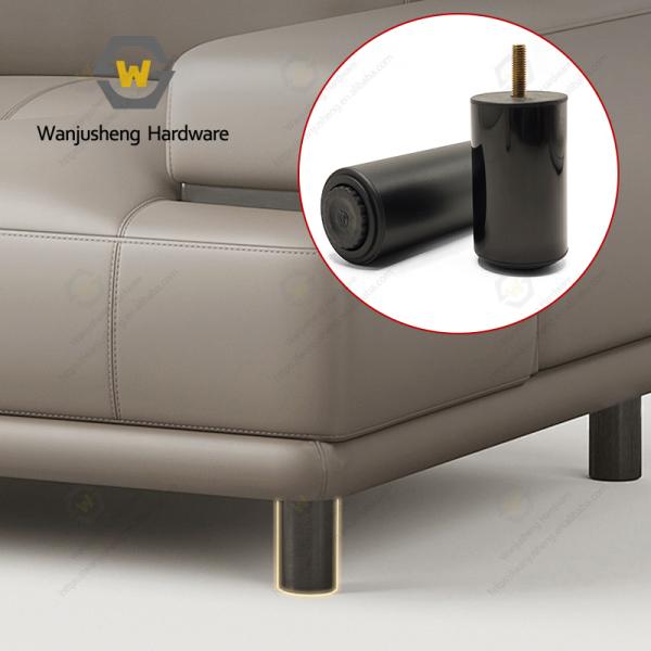 Round Sofa Foot Heightening Pad with Screw Rod Thickened Support Foot Heightening Pad Thickened Pad for Bedroom Living Room