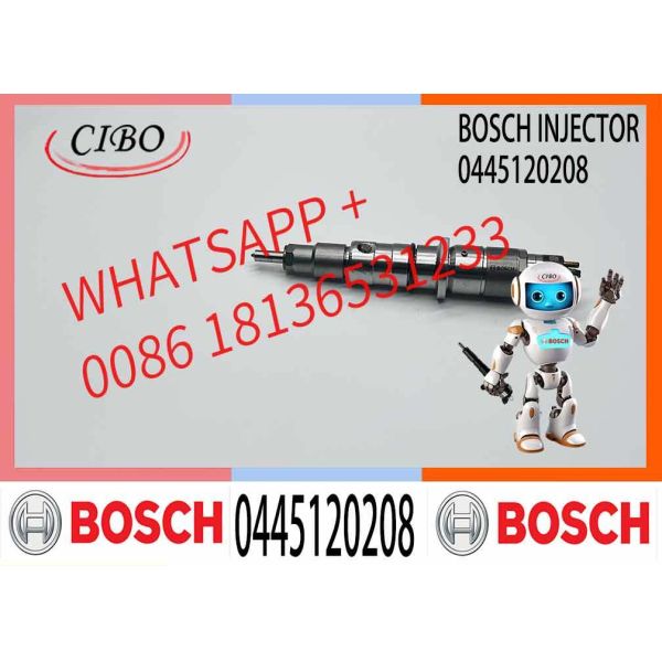 New Diesel Engine Parts 100% Professional Tested Common Rail Injector for B-OSCH 0445120208