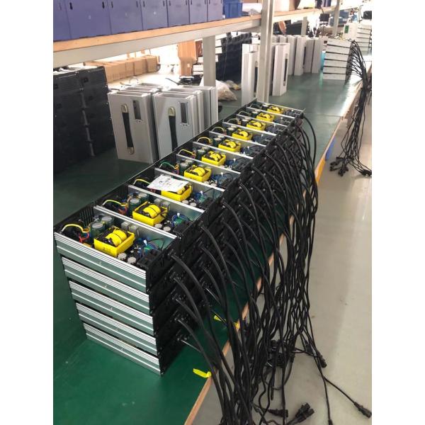 48V 10A Lithium Battery Charger Universal 110-230Vac PFC Input Black Case