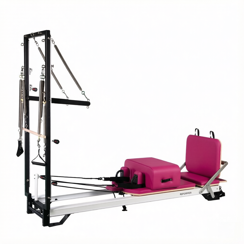 High Quality Aluminium Trapeze Pilates Reformer with tower For Body Training
