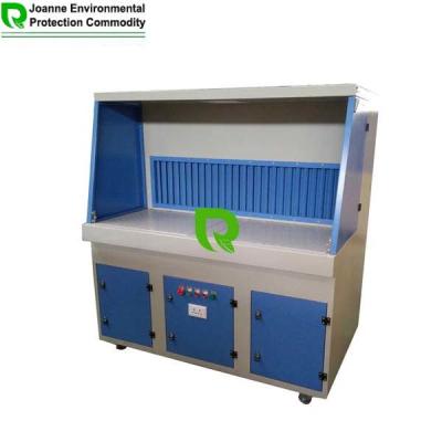 Automatic Dense Dust Treatment Downdraft Bench Metal Parts Polishing Process Dusts Extraction