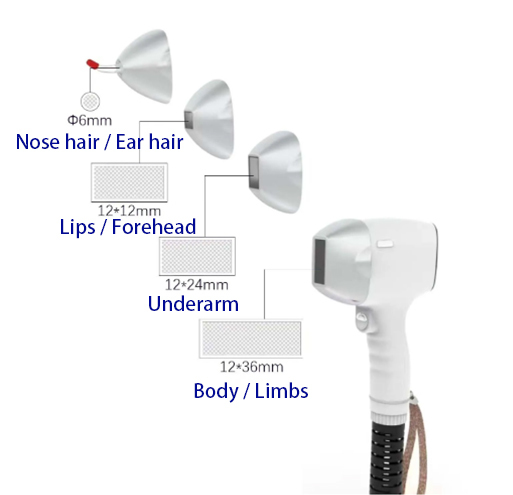 2 In 1 Shr Ipl Elight 808 Laser Handle Screen Linkage Hair Removal Machine