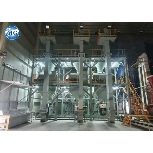 Fully Automatic Tile Grout Dry Mortar Plant 10T/H PLC Control