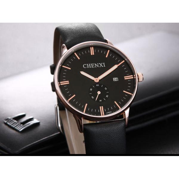 Fashion Jewelry Wholesale Leather Watches Blue Brown White Black White Men's Watches New