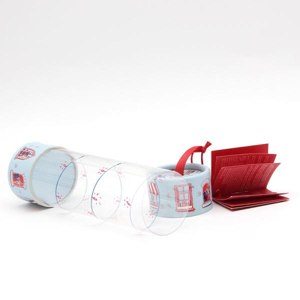 Custom Printed Cream Paper Card Box Display Cosmetic Packaging Bottle With PVC Film
