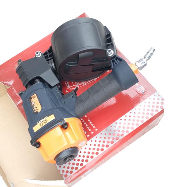 CN55 Pallet Air Forced Roofing Nail Gun Coil Nailer with Strong Capacity 290*132*283mm