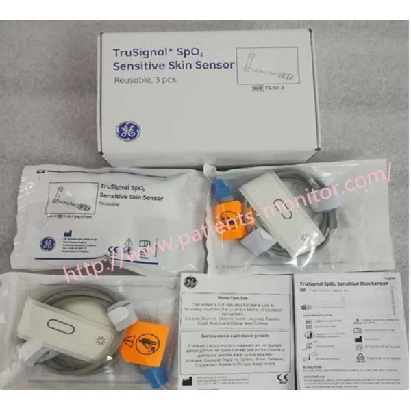 GE TS-SE-3 TruSignal Resusable SpO2 Sensor Sensative Skin Adult Pediatric Infant Neonate 1M QTY 3