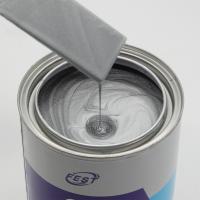 1K prata pintura de carro Poliuretano Base Coat Clear Automotive Paint Acrylic Auto Paint 10min secagem
