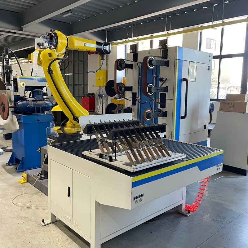 Robot Machine Automatic Buffing Grinding Equipment for Stainless Steel Finishing