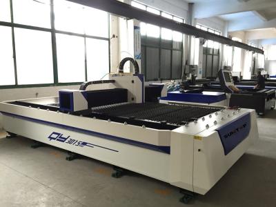 CNC Laser Cutting Equipment For Metal Processing Industry , Fiber Laser Power 1000W