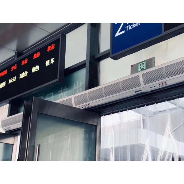 SS304 Cross Flow Air Curtain 900mm 1600m3/h for Commercial Doors
