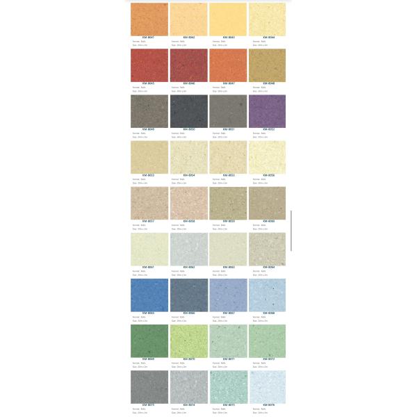 Piso de vinilo de diseño moderno para áreas de alto tráfico en oficinas Hospitales y escuelas