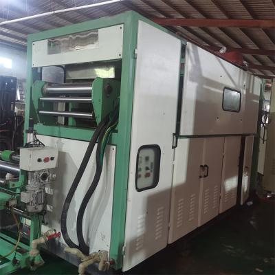 Máquina de termoformagem de plástico PLC com área de formação de 750*500 mm