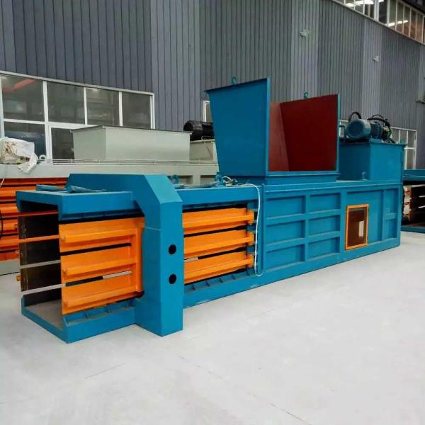 Горизонтальная металлическая гидравлическая балировальная машина для прессования одежды