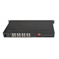 HD 1080P AHD CVI TVI ファイバービデオ デジタル光学変換 16 ポート AC 220V 入力