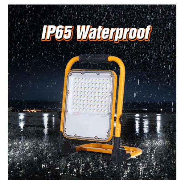 High-Brightness Portable LED Work Light Aluminum Alloy Body IP65 Waterproof For Workshops  Warehouses Construction Sites