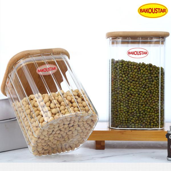 Double Layer High Borosilicate Glass Storage Tank