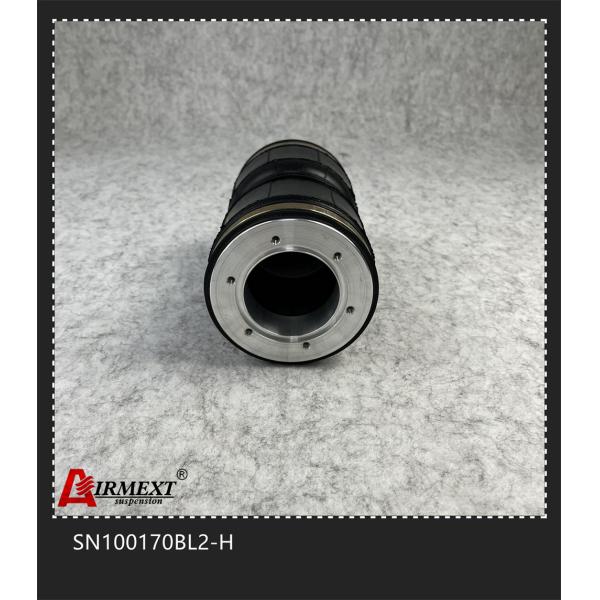 SN100170BL2-H Slim Rubber Shock Absorber Double Convoluted Air Bellow Suspension