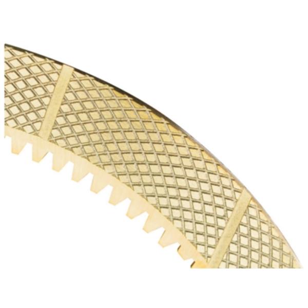 Discos de fricción de bronce revestimiento del disco de freno Discos de fricción de cobre Discos de fricción de latón