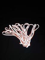 Le tuyau réfléchi pour le sac à dos affilant l'équilibre de tresse de bande de tissu d'élastique cousent sur 21 Yds 20meters