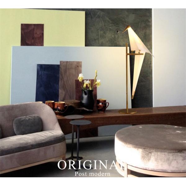 Art Deco Bird Paper Floor lamp Bedroom Studio living room lamp stand origami light(WH-MFL-21)
