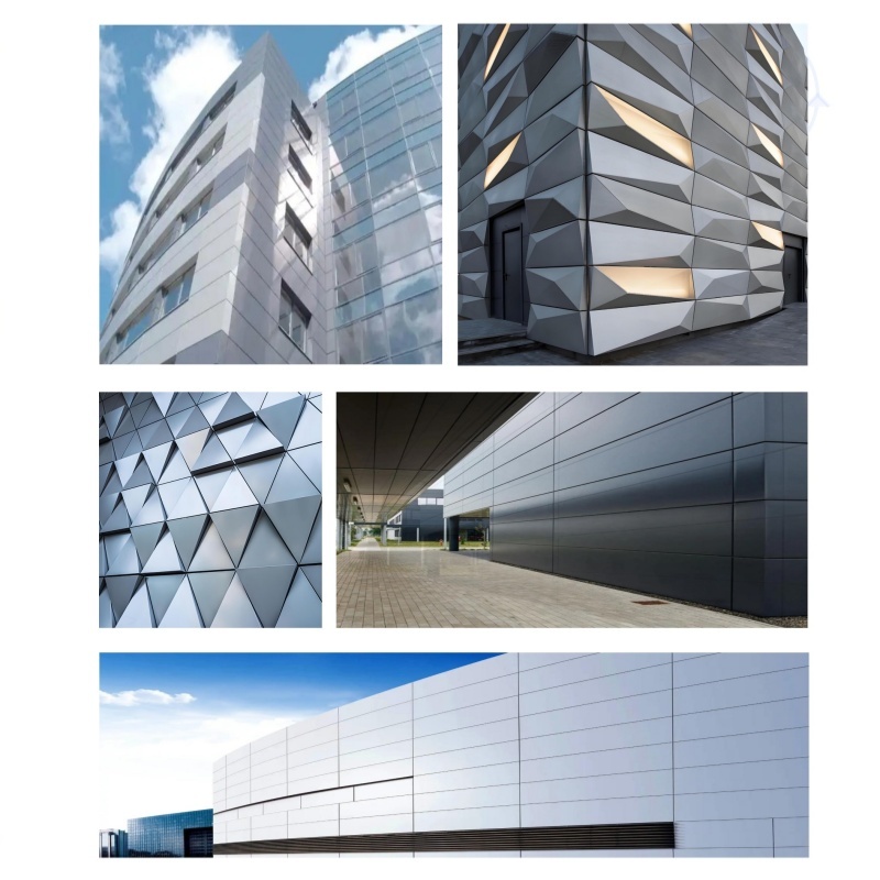 Durable PVDF Aluminum Sheet Panels For Building Curtain Walls
