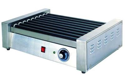 Máquina comercial de aço inoxidável 9-Roller da grade do cachorro quente do hotel para o fast food