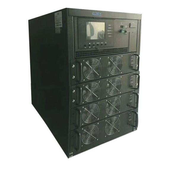 3/1 Phase Modular UPS System 90kva Modular Design , Double-Conversion Online UPS