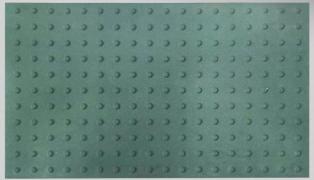 Top quality Blindway Rubber Mat Tactile Paving Flooring Mat 60*100cm Custom color
