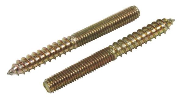 OEM Service Furniture Screw Bolts Double Thread Hanger Bolt Anti - Corrosion