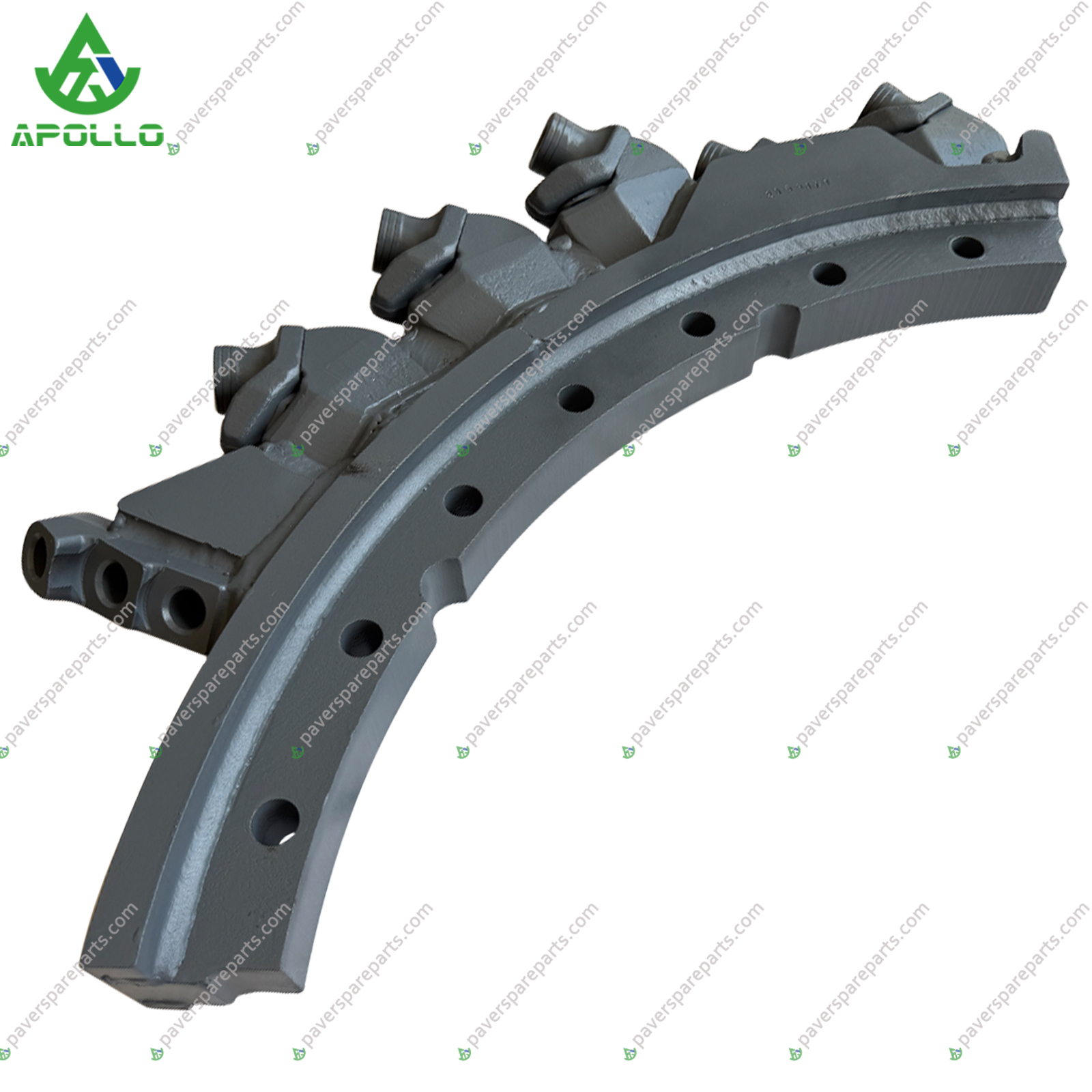 APOLLO WR240i Milling Drum Segment 2158171 Right Quarter Milling Drum Section with 11-D22 Tool Holder for Road Milling Machine
