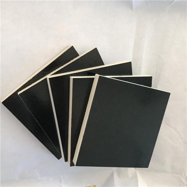 Black Phenolic Plywood / Laminated Ply Sheets Strong Screw Holding Ability