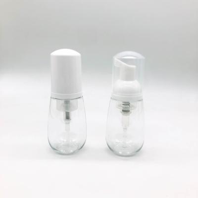 40mL PET Mini Foaming Pump Bottle for SKIN CARE OEM Color/Print PET Facial Cleanser