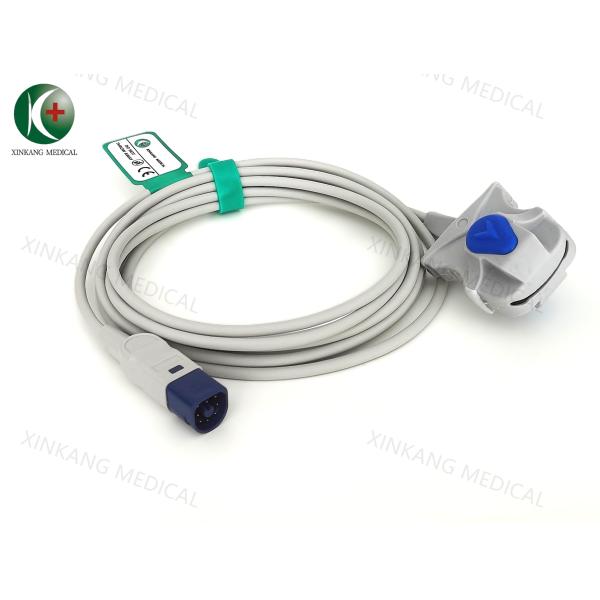 Capteur Spo2 adulte 8 broches pour une surveillance non invasive et pratique de la saturation en oxygène