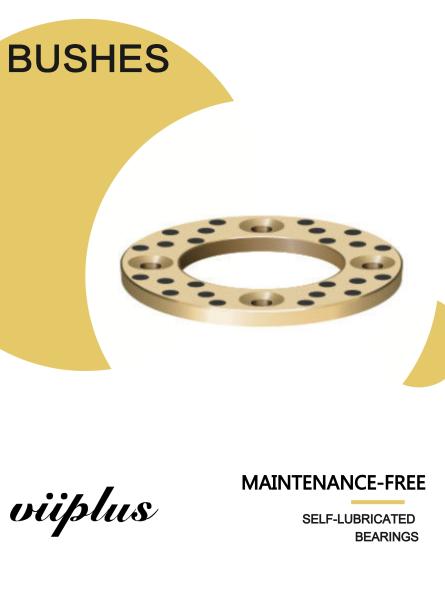 Gasket Cast Bronze Graphite Plugged Bronze Bushings | Oilless Bearings
