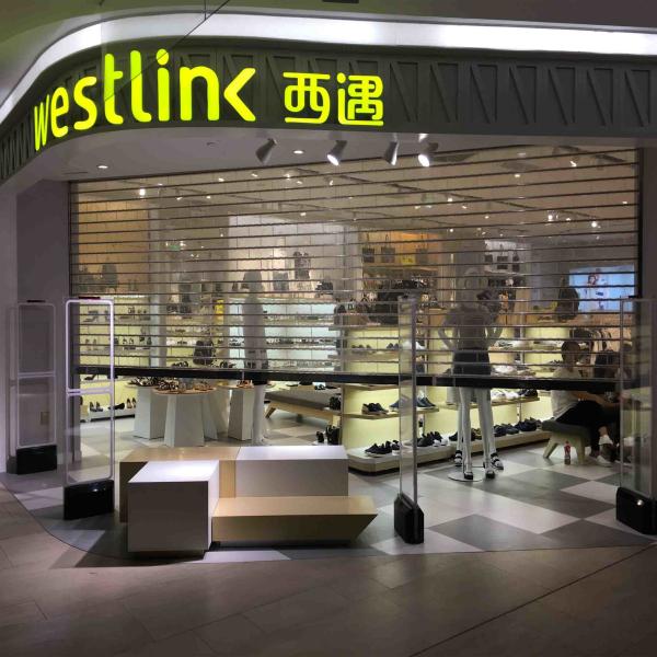 Commercial Transparent Polycarbonate Roller Shutter With Polycarbonate Slats