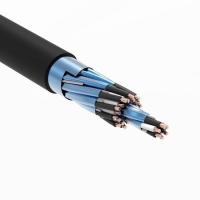 Le professionnel a protégé le câble d'instrumentation individuel/de façon générale le tressage de câblage cuivre