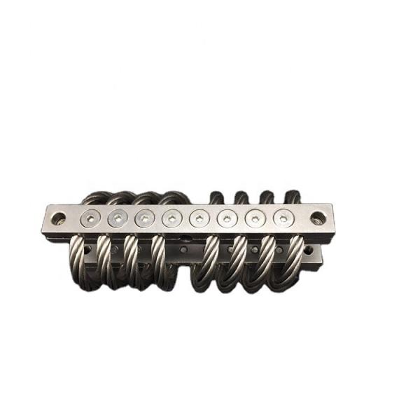 Los aisladores de cuerda de alambre de ocho bucles con un conjunto de generadore