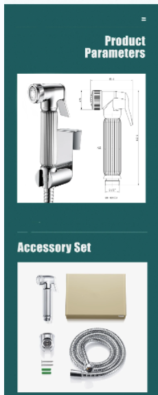 Устойчивый пластик настенный цинковый кронштейн Душ Шатаф Ручной спрей ванна Бидет кран