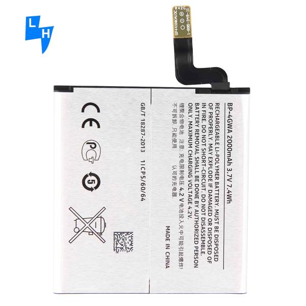 BP-4GWA 3.8V 2550mAh Аккумулятор для Nokia Lumia 625 625H 720 720T RM-885 Замена