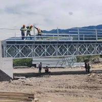 Pont métallique à poutre temporaire / pont métallique Q355B