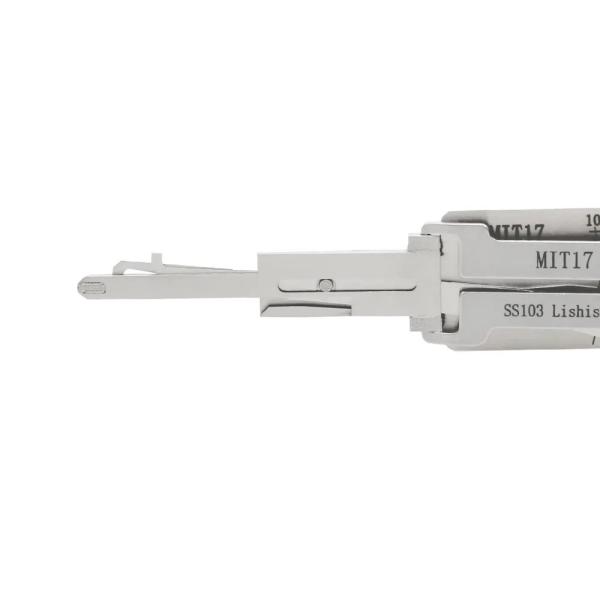 Car Lishi Tool MIT17-10cuts SS103 2 in 1 Lishi Locksmith Tools For Mitsubishi Door Lock Opener