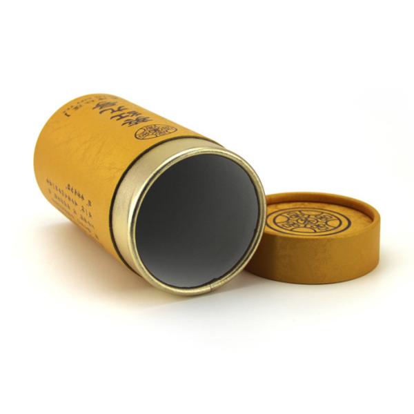 Подарок коробки Handmade картона формы цилиндра круглый упаковывая напечатанную бумагу