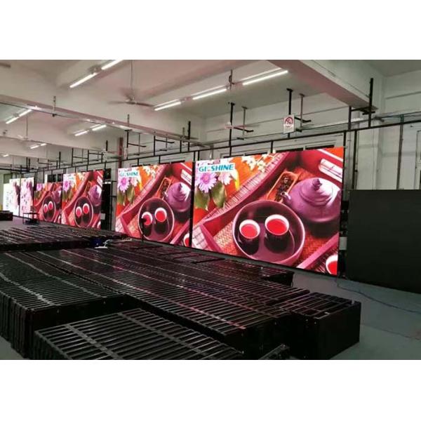 P4.81mm SMD2121 Indoor Rental LED Display 500*1000mm Cabinet