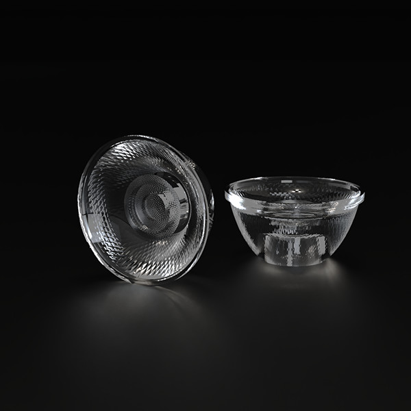 Low UGR COB LED Lens with 36° Beam Angle and PC Material for Spot Lighting